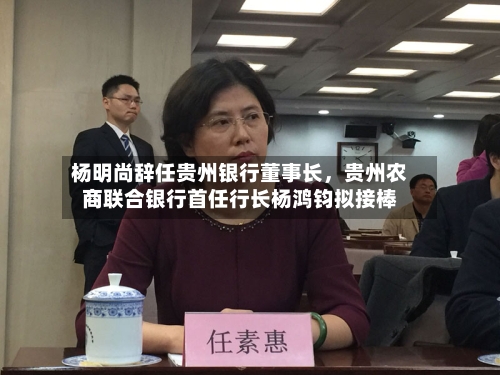 杨明尚辞任贵州银行董事长，贵州农商联合银行首任行长杨鸿钧拟接棒